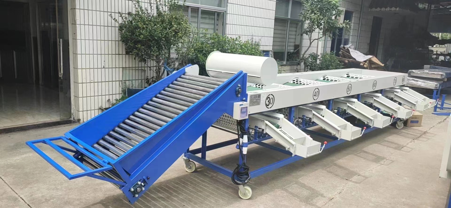 果蔬分选机工作原理